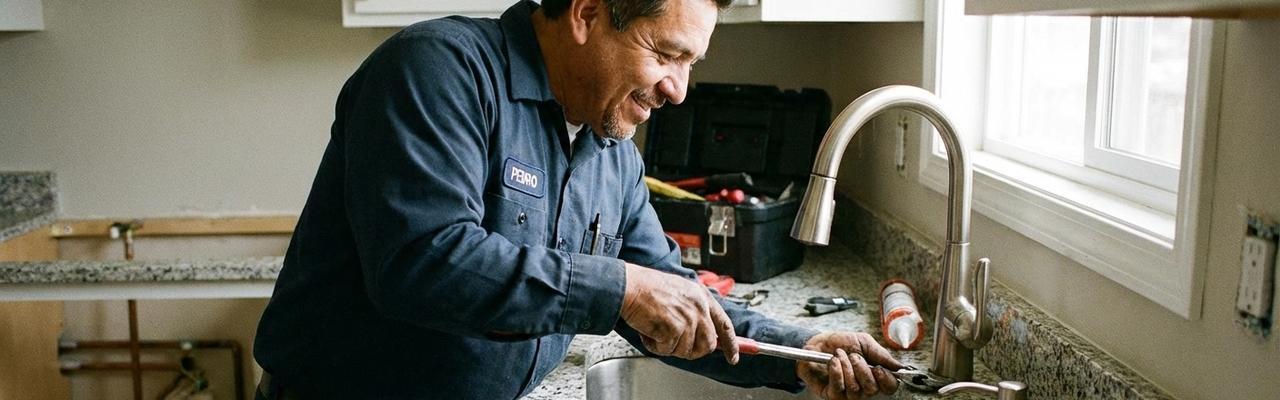 Instalación profesional de grifería en Santurtzi